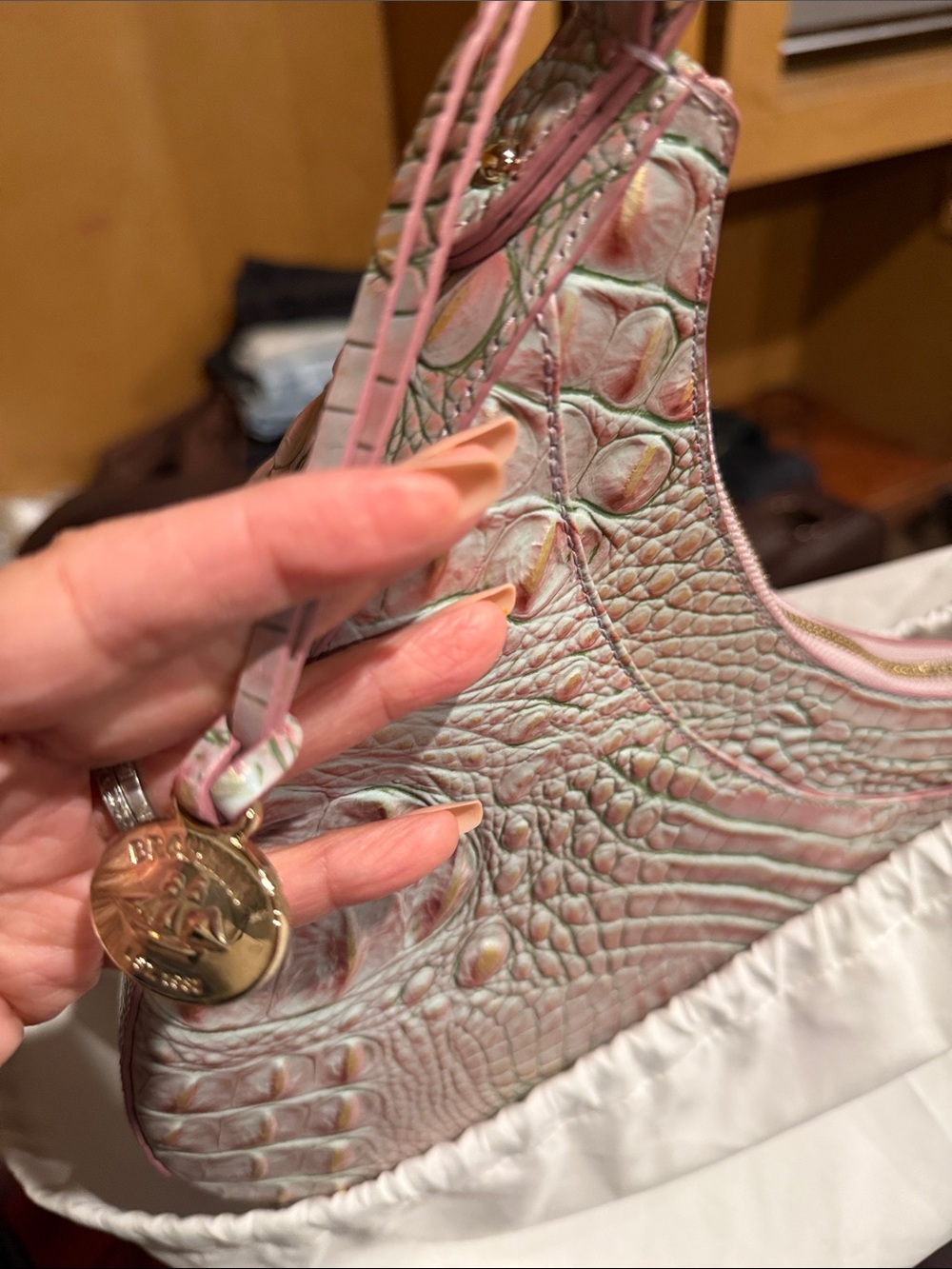 Brahmin Bekka Flirty Melbourne Shoulder Bag - Picture 10 of 11